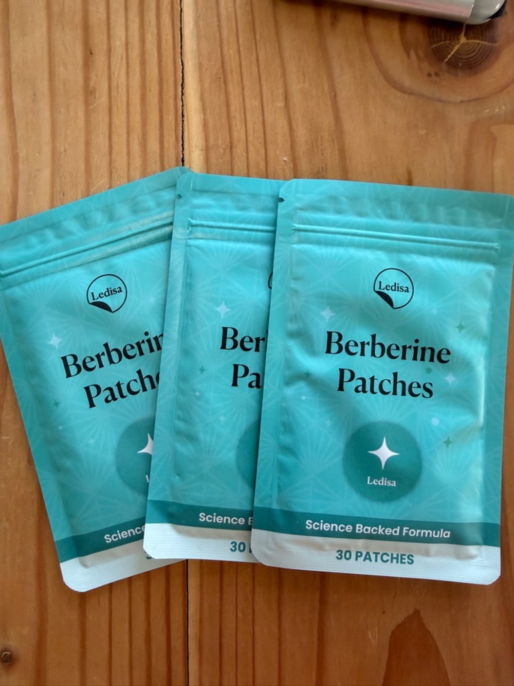 Berberine Patches in Teal - 30 Patches